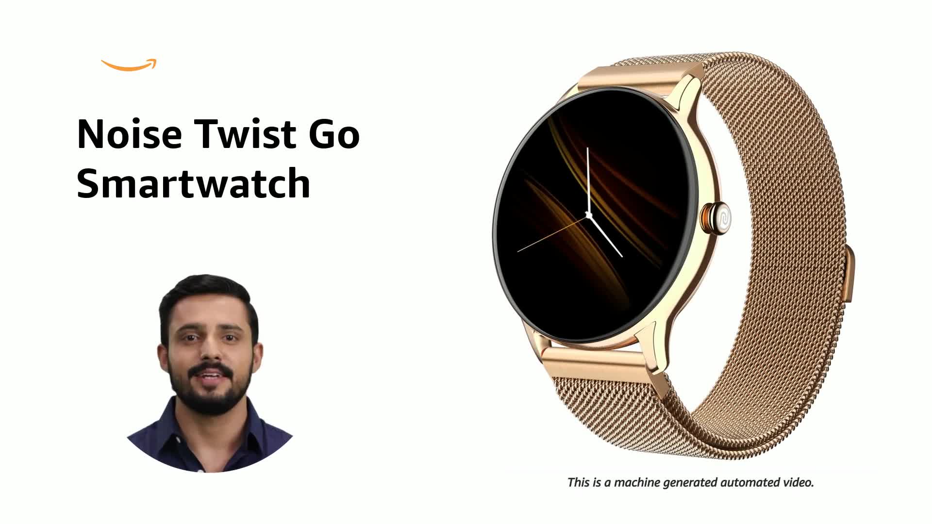 Noise Twist Go Round dial Smartwatch with BT Calling, 1.39" Display, Metal Build, 100+ Watch Faces, IP68, Sleep Tracking, 100+ Sports Modes, 24/7 Heart Rate Monitoring (Gold Link) - Image 5