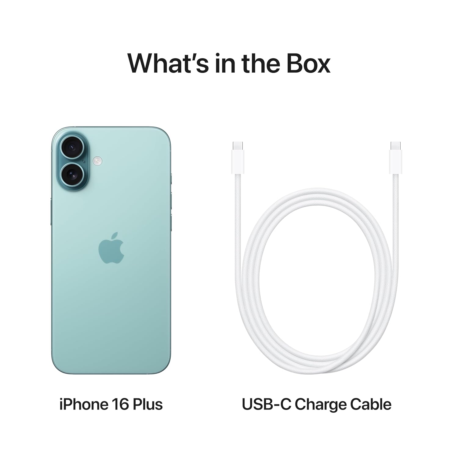 Apple iPhone 16 Plus 256 GB: 5G Mobile Phone with Camera Control, A18 Chip and a Big Boost in Battery Life. Works with AirPods; Teal - Image 4