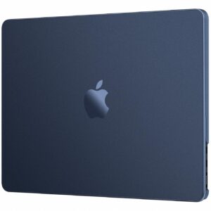 EooCoo Case for MacBook Air M5 13 inch Cover M4-M2 2026-2022 Match Midnight | Compatible for Apple Mac Air 13.6" M5 M4 M3 M2 Invisible Original Texture Frosted Hard Shell Laptop Protection Accessories